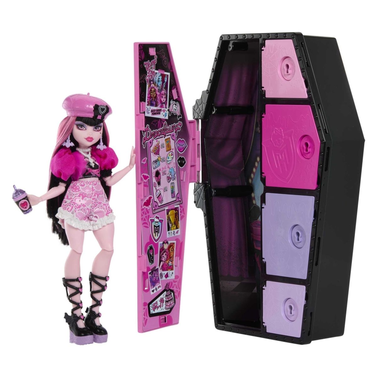 MONSTER HIGH - Monster hi Muñeca monster high 21.59x6.67x32.385