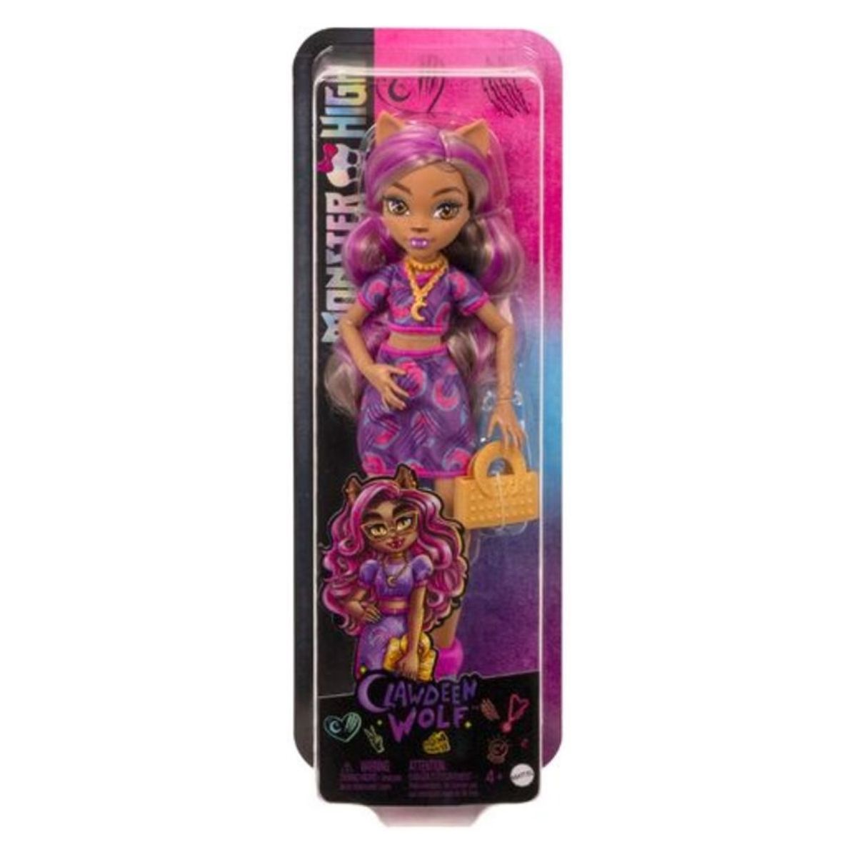 MONSTER HIGH - Muñeca Clawdeen Wolf Monster High