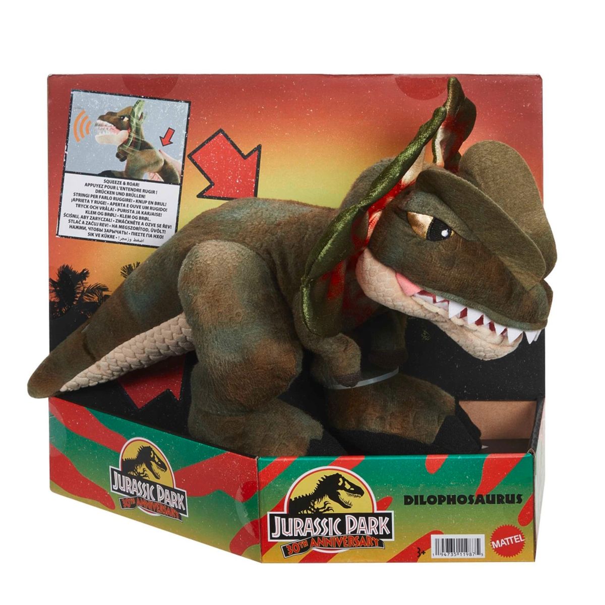 JURASSIC WORLD - 30Th Anniversary Dilophosaurus Jurassic World