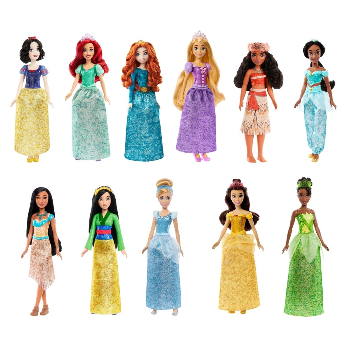 PRINCESAS - Muñeca Falda Con Brillos Surtido (Contiene Producto Al Azar Del Surtido) Princesas