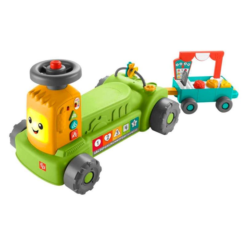 FISHER PRICE - Aprende Tractor De Aprendizaje 4 En 1 Fisher Price