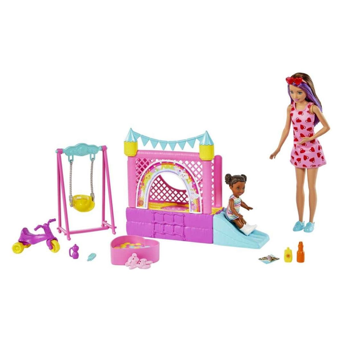BARBIE - Skipper Babysitter Parque Juegos Barbie