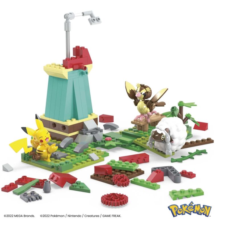 MEGA CONSTRUX - Pokemón Juguete Molino Campestre Mega Construx