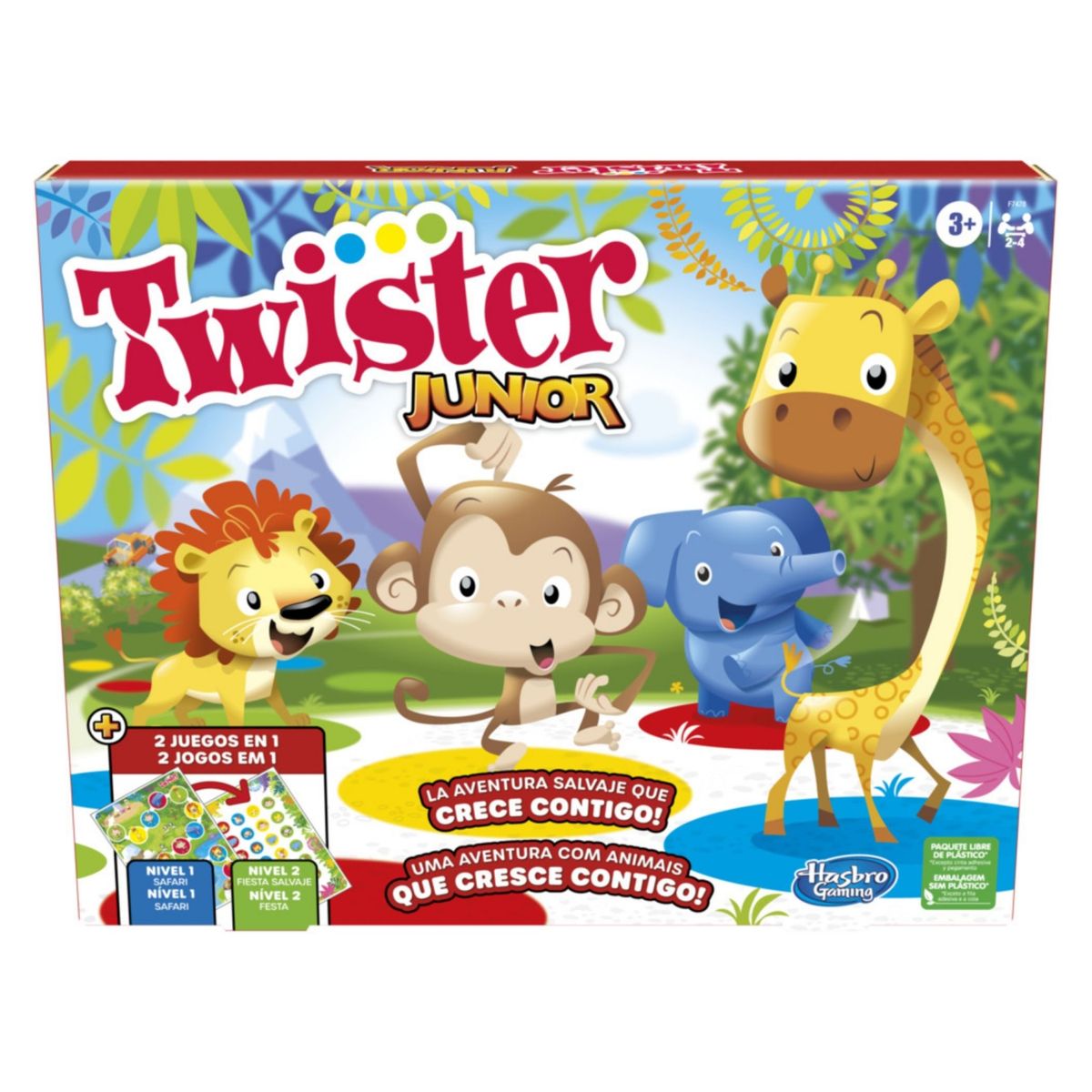 HASBRO GAMING - Juego de Mesa Twister Junior