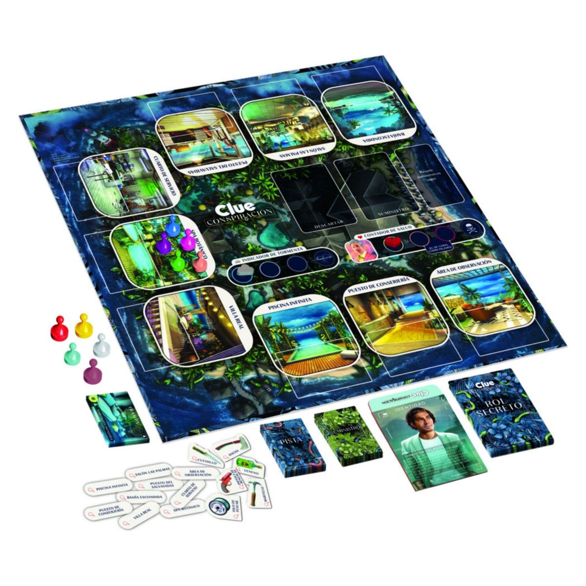 HASBRO GAMING - Juego de Mesa Clue Conspiracy