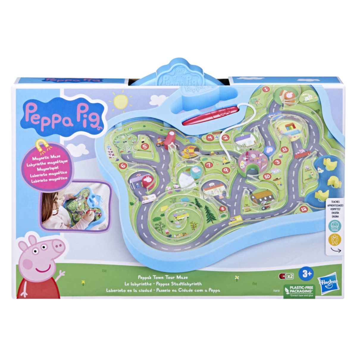 PEPPA PIG - Juego De Aprendizaje Laberinto En La Ciudad Peppa Pig