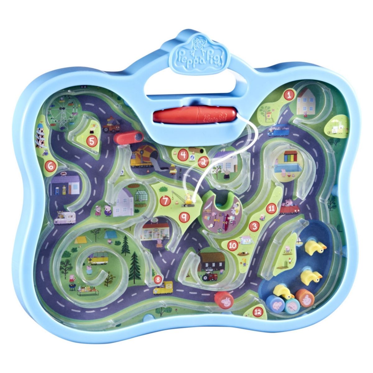 PEPPA PIG - Juego De Aprendizaje Laberinto En La Ciudad Peppa Pig