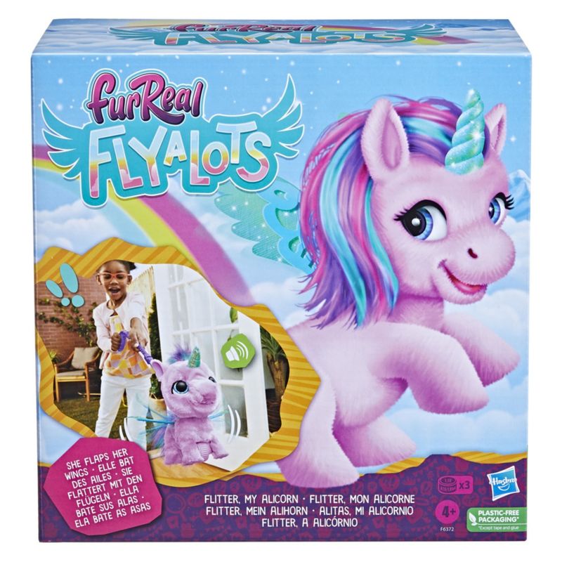 FURREAL FRIENDS - Peluche Interactivo Flitter My Unicornio Furreal Friends