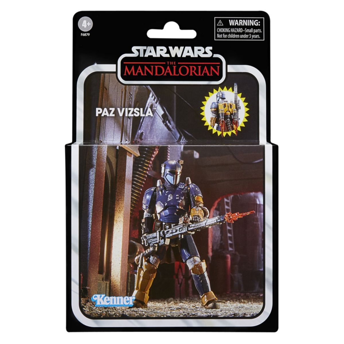 STAR WARS - Figura De Acción Vintage The Mandalorian Paz Vizsla Star Wars