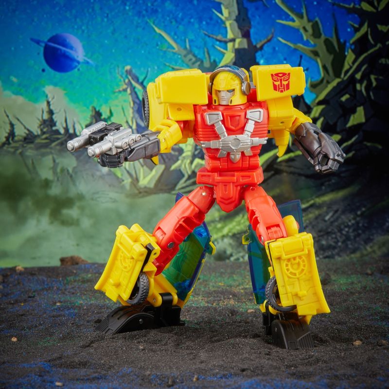 TRANSFORMERS - Tra Gen Legacy Ev Deluxe Hot Shot Transformers