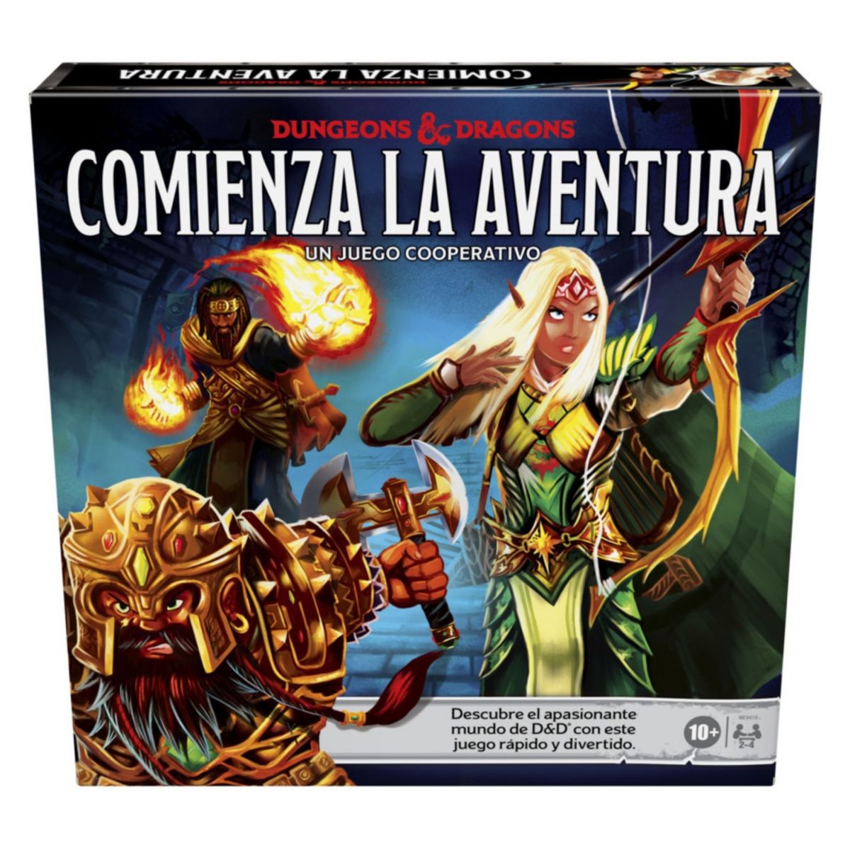 HASBRO GAMING - Juego de Mesa Dungeons Dragons Comienza La Aventura