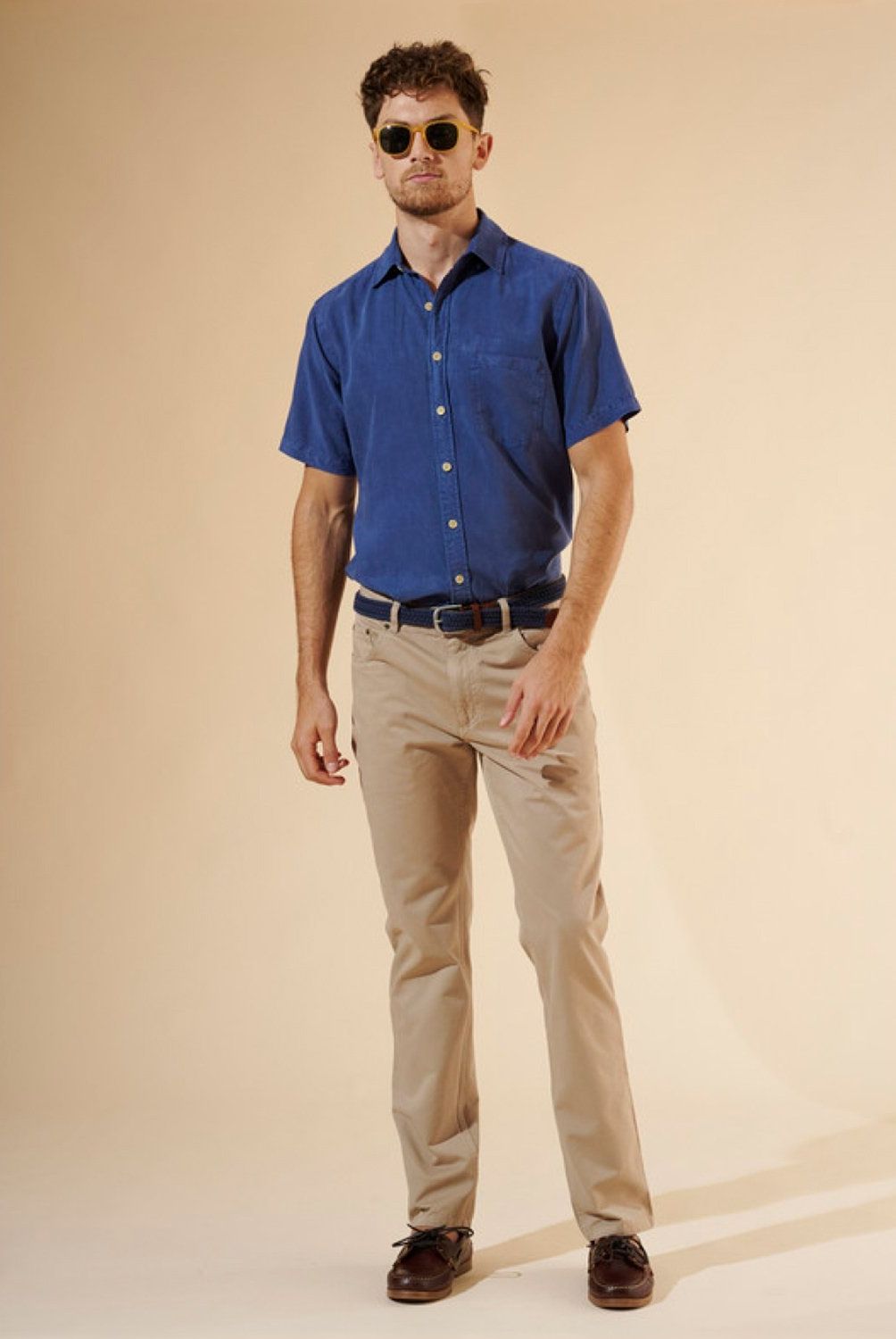 SAVILLE ROW - Pantalón Straight Fit Algodón Hombre Saville Row