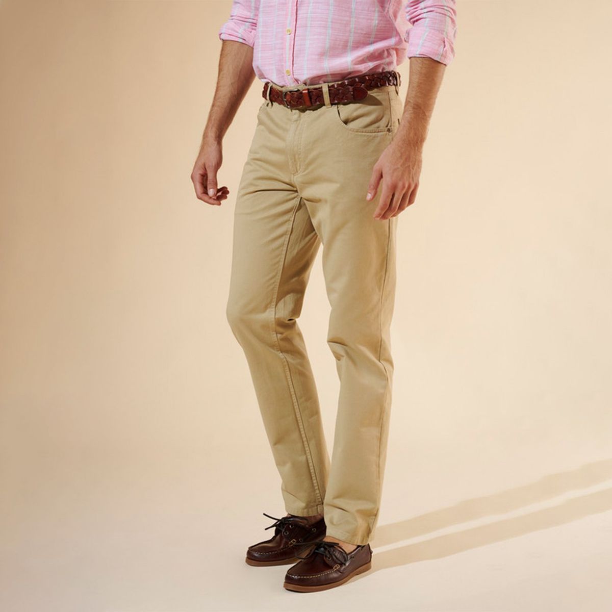SAVILLE ROW - Pantalón Straight Fit Algodón Hombre Saville Row
