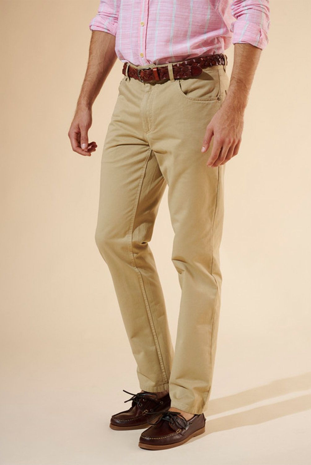 SAVILLE ROW - Pantalón Straight Fit Algodón Hombre Saville Row
