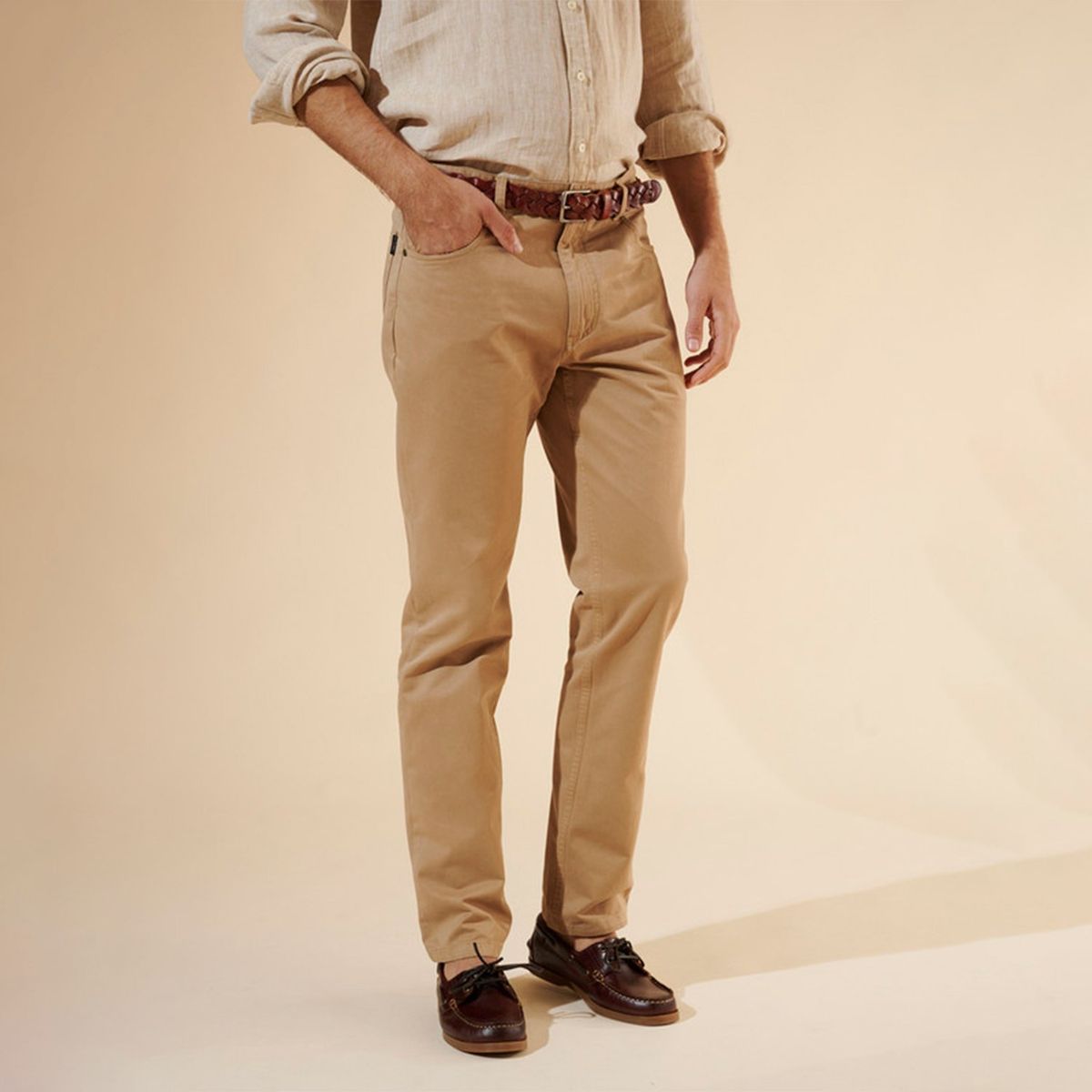 SAVILLE ROW - Pantalón Straight Fit Algodón Hombre Saville Row