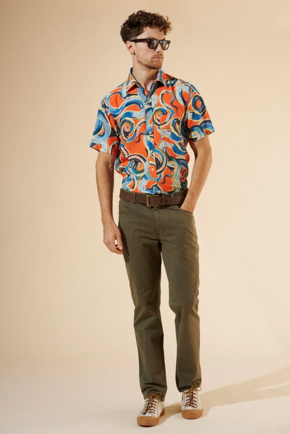 SAVILLE ROW - Pantalón Straight Fit Algodón Hombre Saville Row