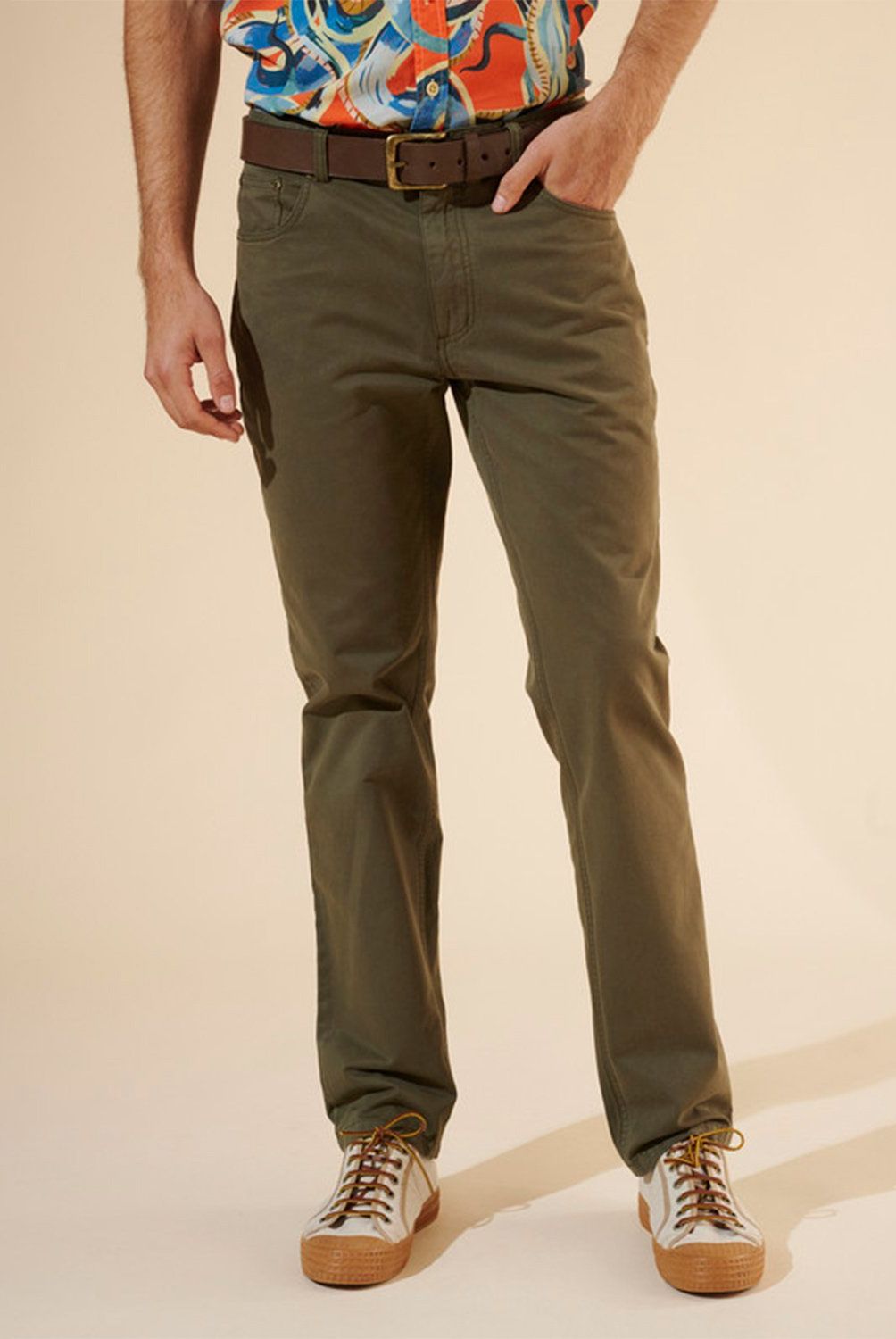 SAVILLE ROW - Pantalón Straight Fit Algodón Hombre Saville Row