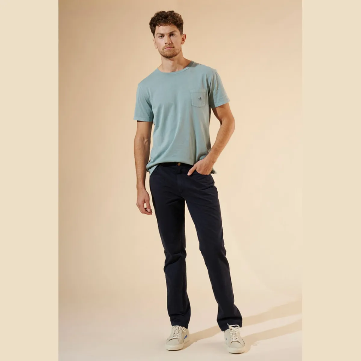 SAVILLE ROW - Pantalón Straight Fit Algodón Hombre Saville Row