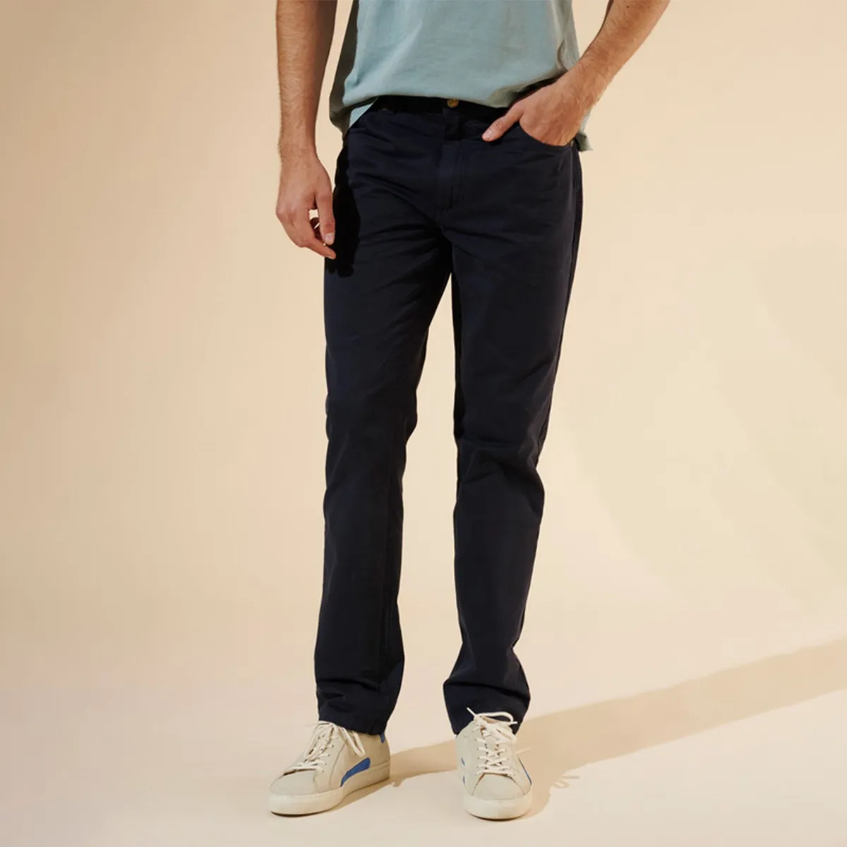 SAVILLE ROW - Pantalón Straight Fit Algodón Hombre Saville Row