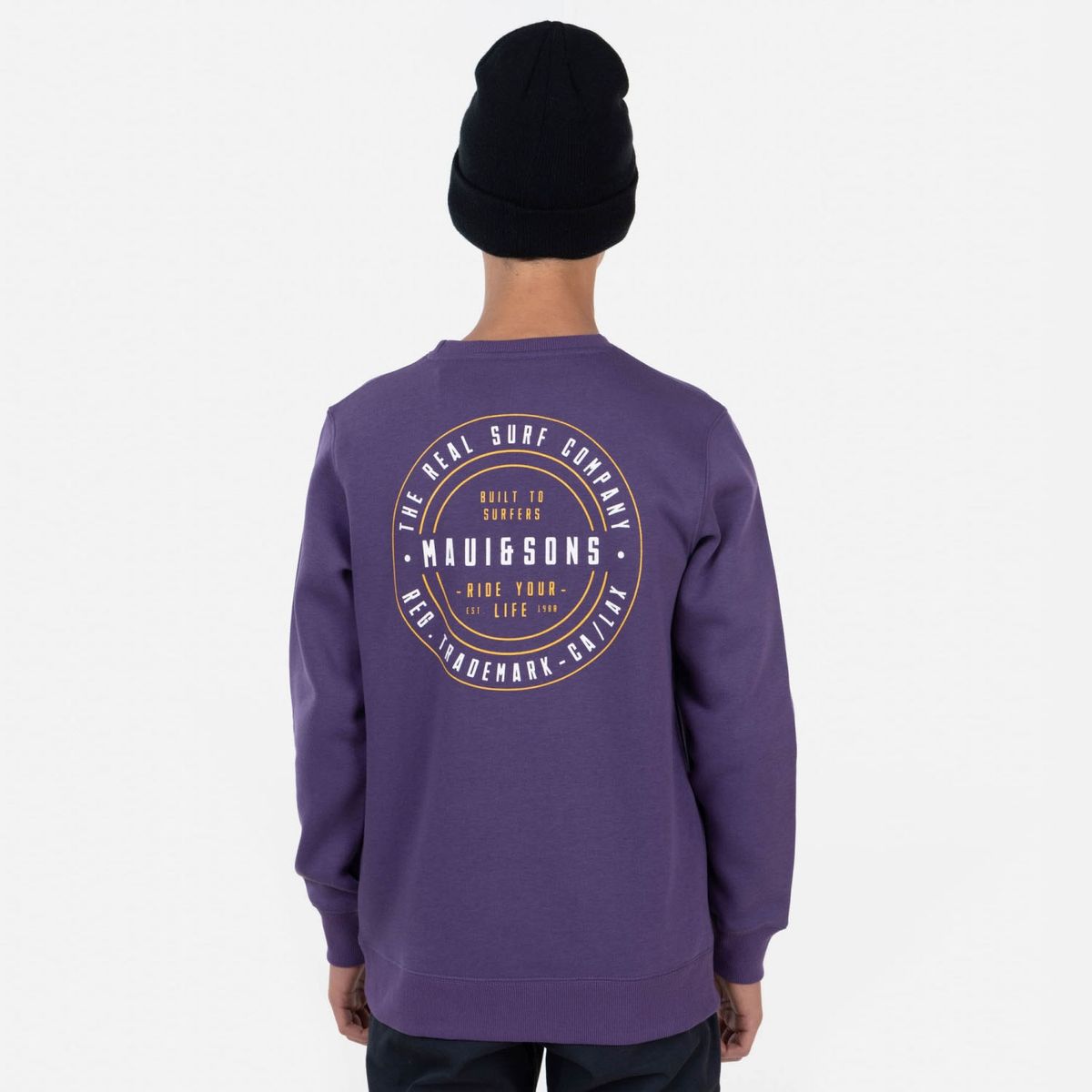 MAUI AND SONS - Maui And Sons Polerón Manga Larga Algodón Niño