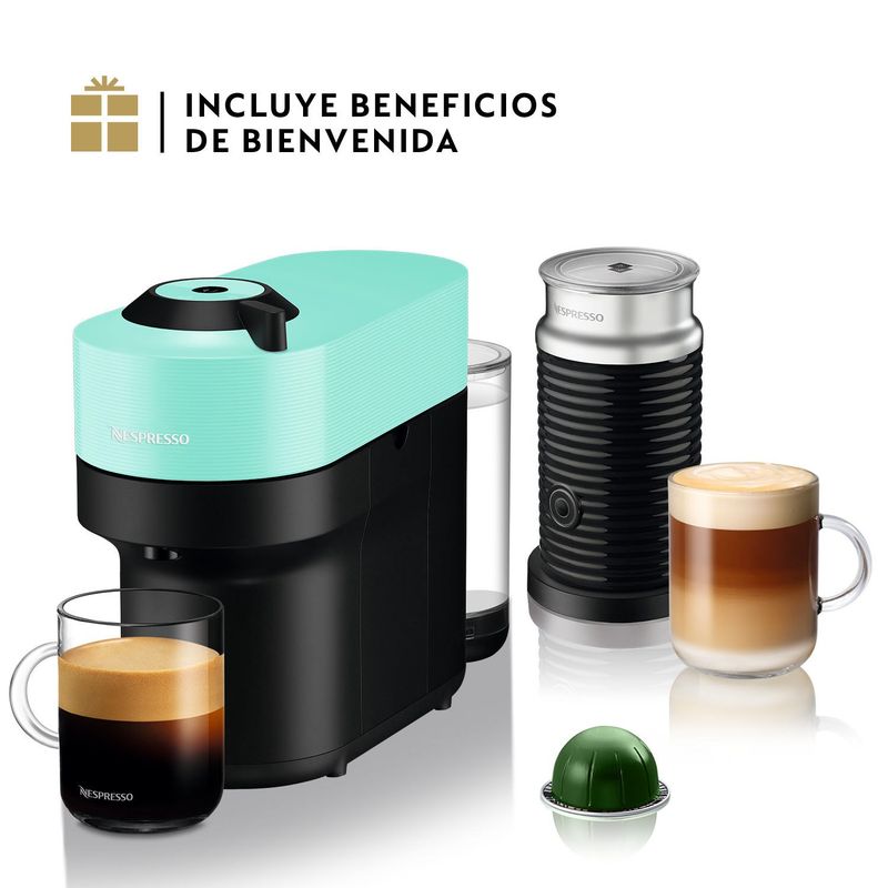 NESPRESSO - Cafetera con Cápsula Vertuo Pop Nespresso