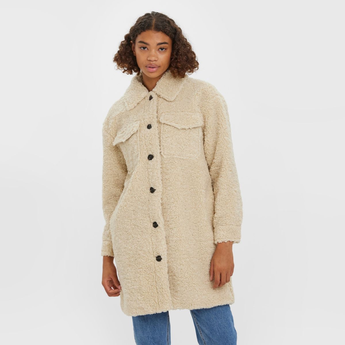 VERO MODA - Abrigo Largo Mujer Vero Moda