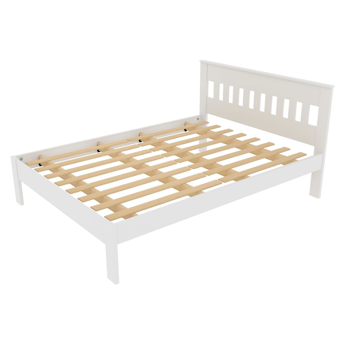 TECNOMOBILI - Cama 2 Plazas Blanco Tecnomobili