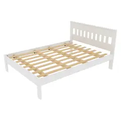 TECNOMOBILI - Cama 2 Plazas Blanco