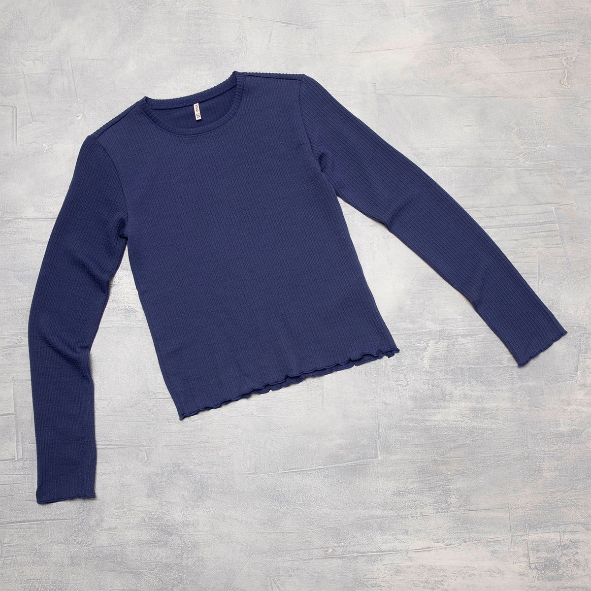 ONLY KIDS - Polera Manga Larga Cropped Niña Only Kids