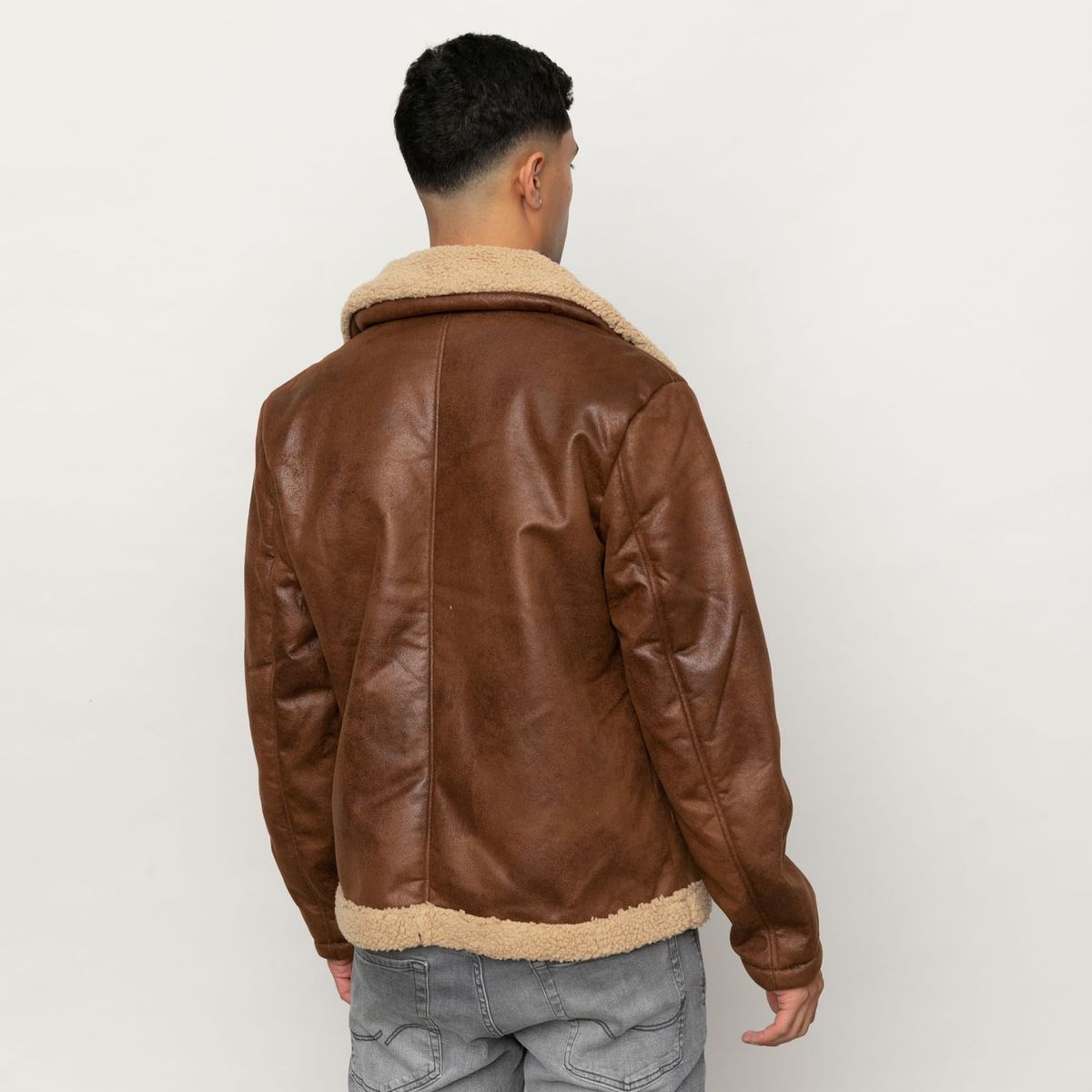 JACK&JONES - Chaqueta Cuello Sherpa Hombre Jack&Jones