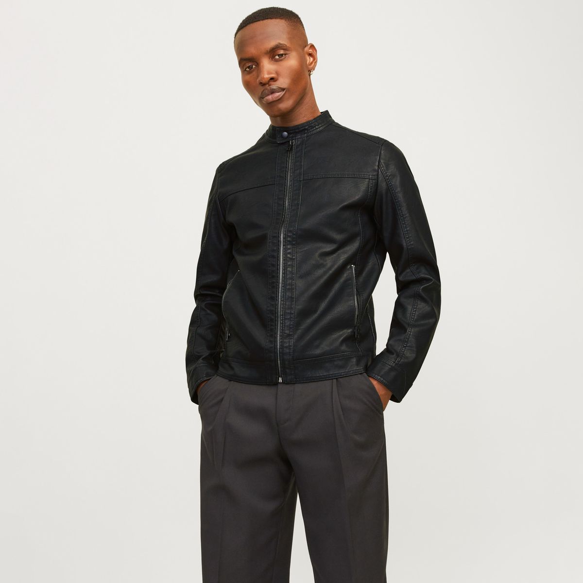 JACK&JONES - Chaqueta Pu Hombre Jack&Jones