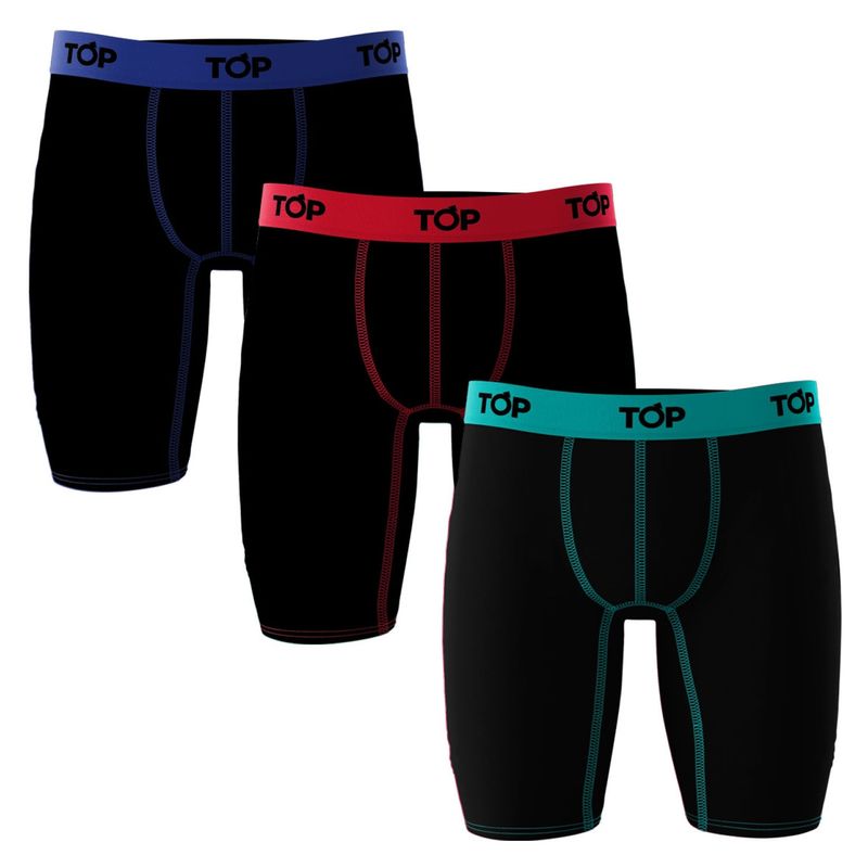 TOP - Packs De 3 Boxer Algodón Hombre Top