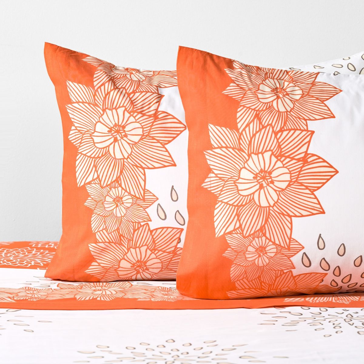 AMERICAN FAMILY - Juego de Sábanas 144 Hilos Sirisen 2 Plazas A.Family