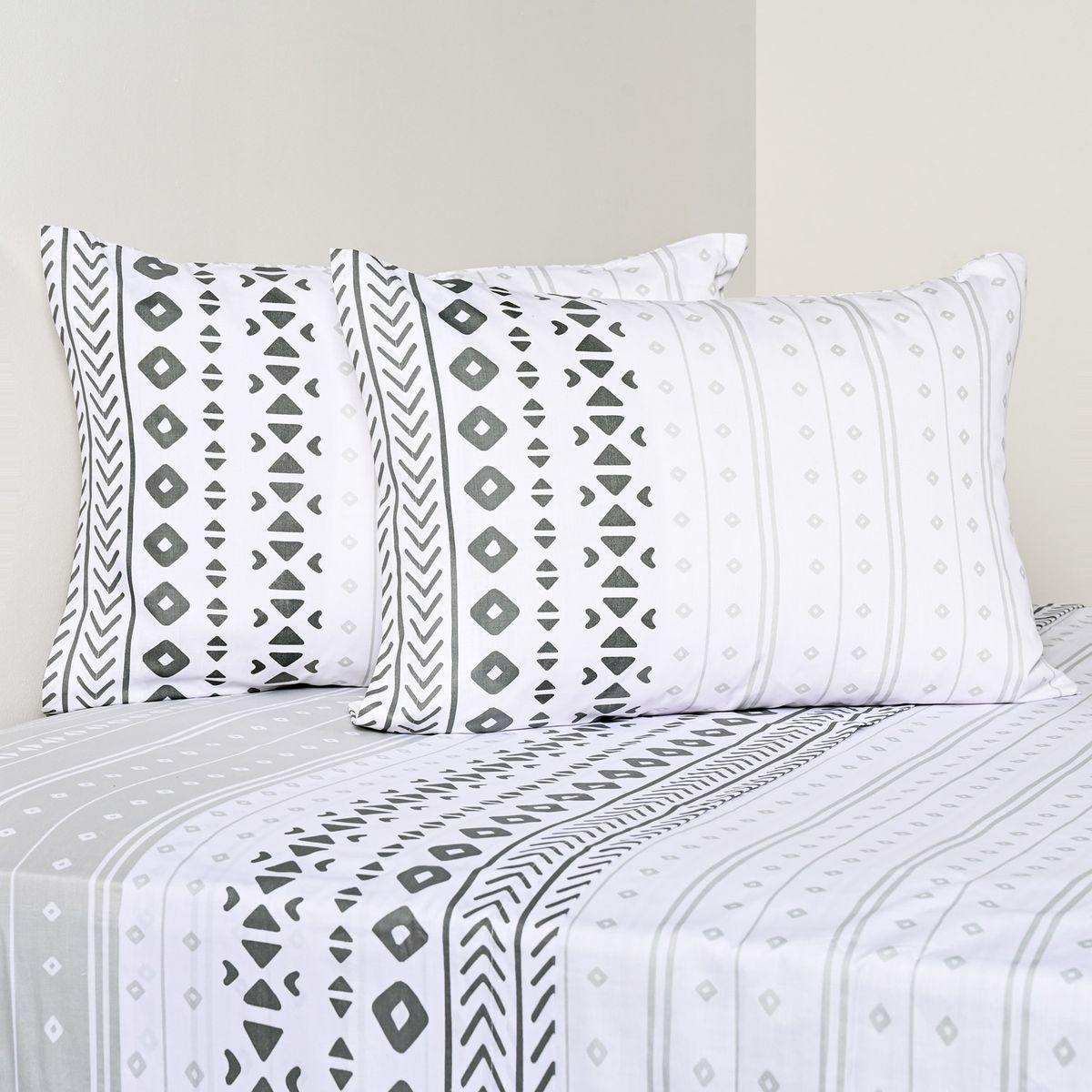 AMERICAN FAMILY - Juego De Sábanas 2 Plazas 144 Hilos Krik American Family