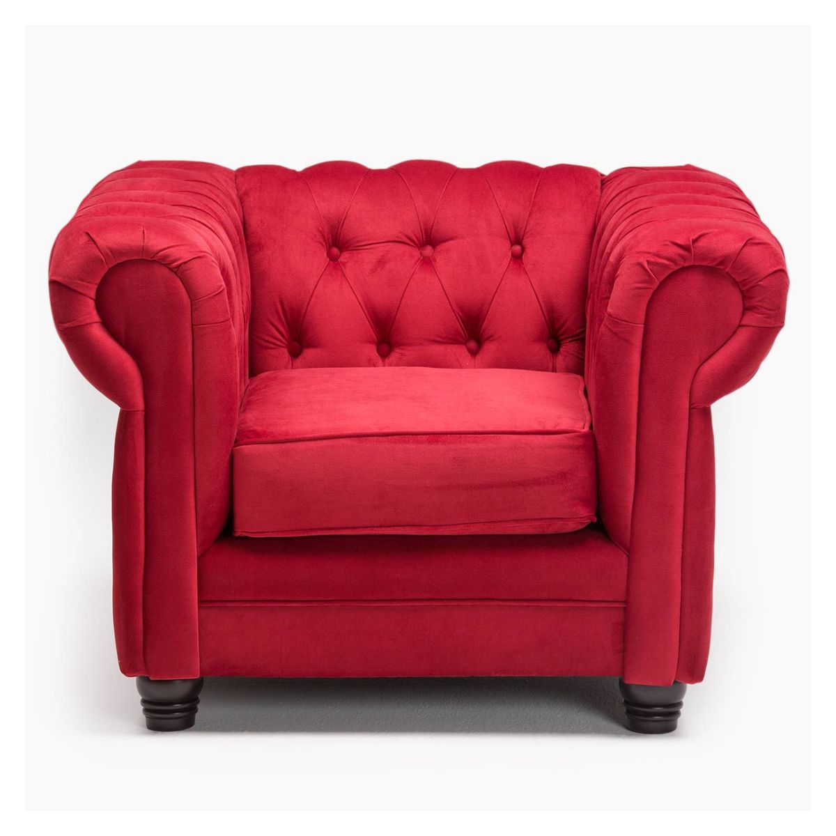 BARRA DESIGN - Sofá 1 Cuerpo Capitone New Felpa Barra Design