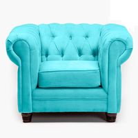 Sofá 1 Cuerpo Capitone New Felpa