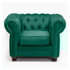 BARRA DESIGN - Sofá 1 Cuerpo Capitone New Felpa