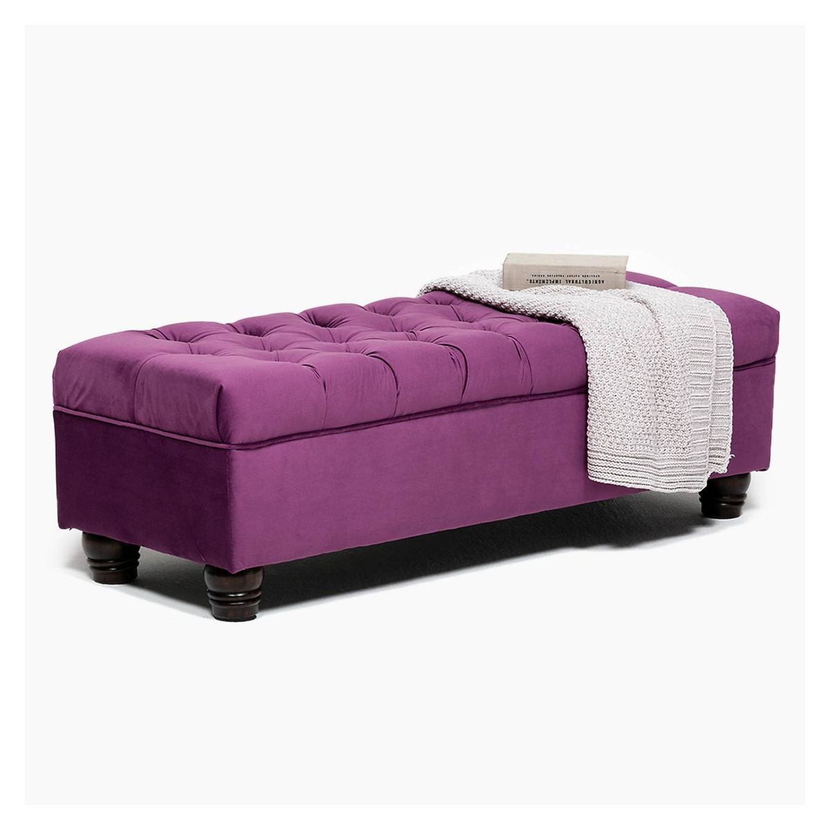 BARRA DESIGN - Banqueta Capitone Felpa Barra Design