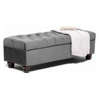 Banqueta Capitone Felpa