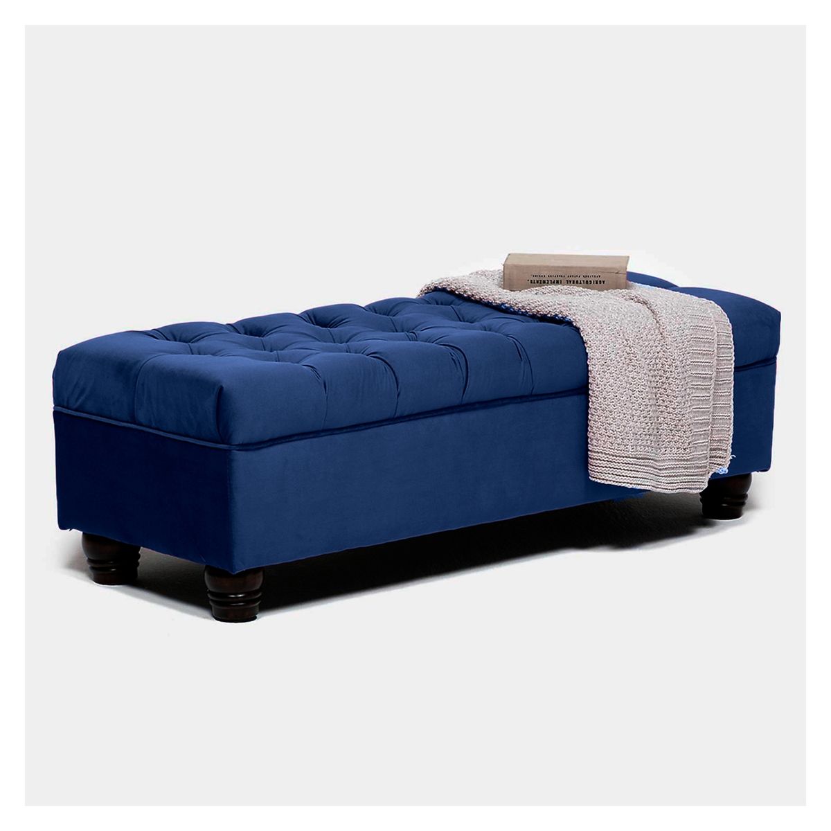 BARRA DESIGN - Banqueta Capitone Felpa Barra Design