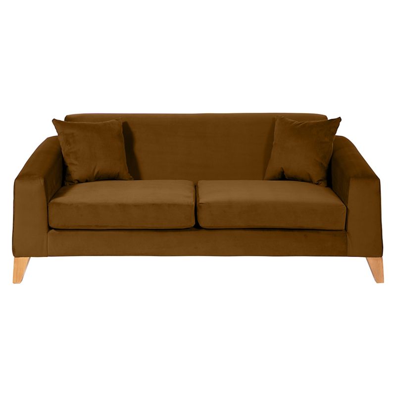 BARRA DESIGN - Sofá 3 Cuerpos Tela Finland Barra Design