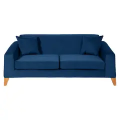 BARRA DESIGN - Sofá 3 Cuerpos Tela Finland