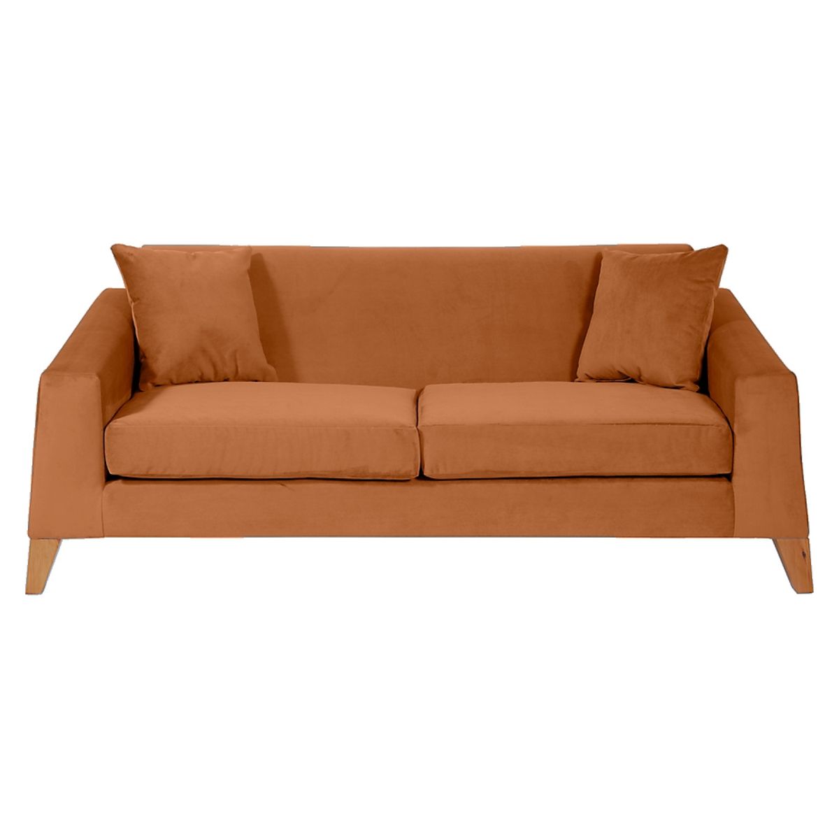 BARRA DESIGN - Sofá 3 Cuerpos Tela Finland Barra Design