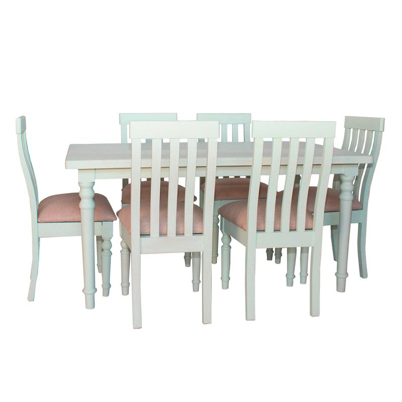 BARRA DESIGN - Juego Comedor 6 Sillas Arles Barra Design