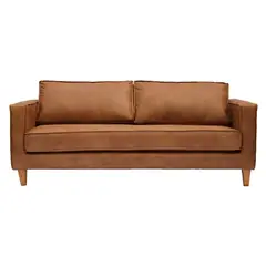 BARRA DESIGN - Sofá Luna 3 Cuerpos Cuero Bonded