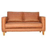 Sofá Luna 2 Cuerpos Cuero Bonded