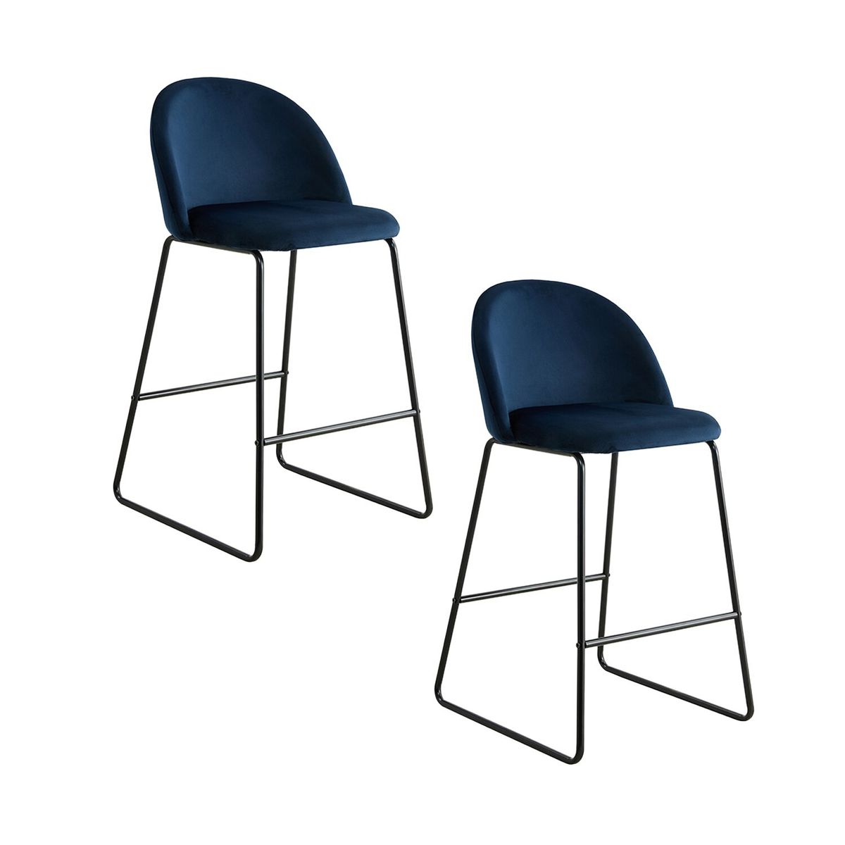 NOVAHUS - Pack 2 Pisos de Bar Natal Azul