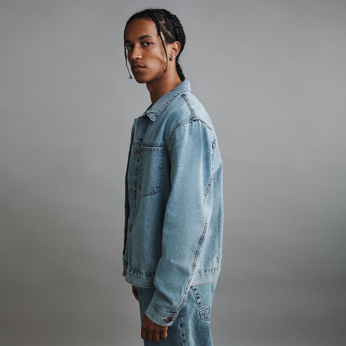 COTTON ON - Chaqueta Denim Hombre Cotton On
