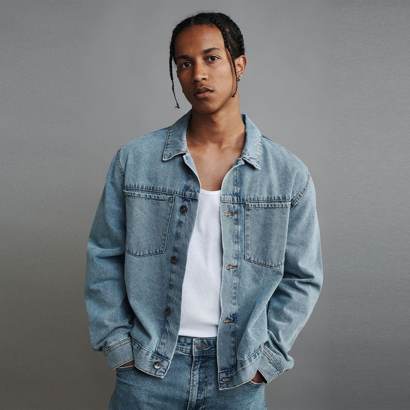 COTTON ON - Chaqueta Denim Hombre Cotton On