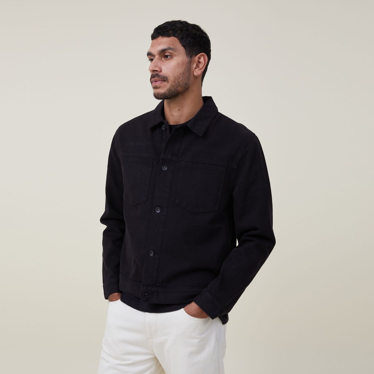 COTTON ON - Chaqueta Denim Hombre Cotton On